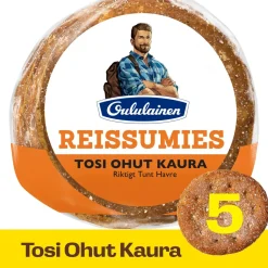 OULULAINEN REISSUMIES TOSI OHUT KAURA 5KPL 210 G