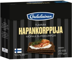OULULAINEN TUMMA HAPANKORPPU 215 G