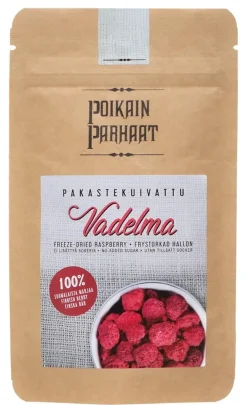 PAKASTEKUIVATTU VADELMA 10 G