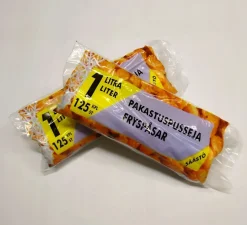 PAKASTEPUSSI KIRKAS 1 L, 160 X 260 MM 125 KPL