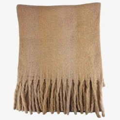 PAKSU KAULAHUIVI ISOILLA HAPSUILLA 45CM X190CM BEIGE