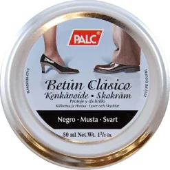 PALC SHOE POLISH 50 ML, MUSTA