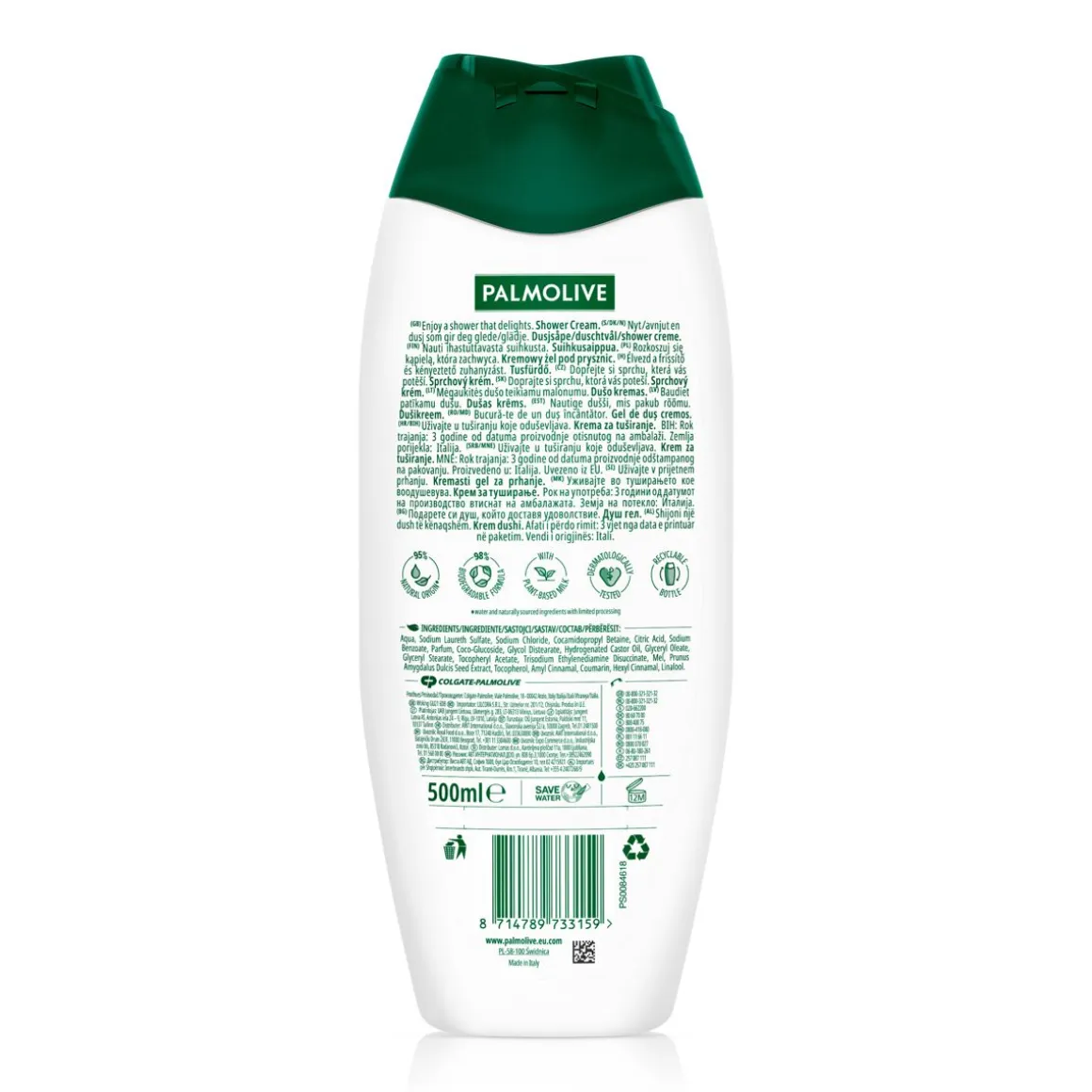 PALMOLIVE NATURALS NOURISHING DELIGHT SUIHKUSAIPPUA 500 ML