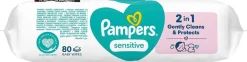 PAMPERS SENSITIVE PUHDISTUSPYYHE 1-PACK /80 80 KPL
