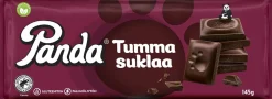 PANDA TUMMA SUKLAALEVY 145 G