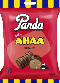 PANDA AHAA PALAT SUKLAACRISP  120 G
