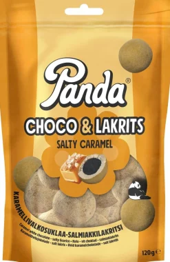 PANDA CHOCO&LAKRITS SALTY CARAMEL 120 G