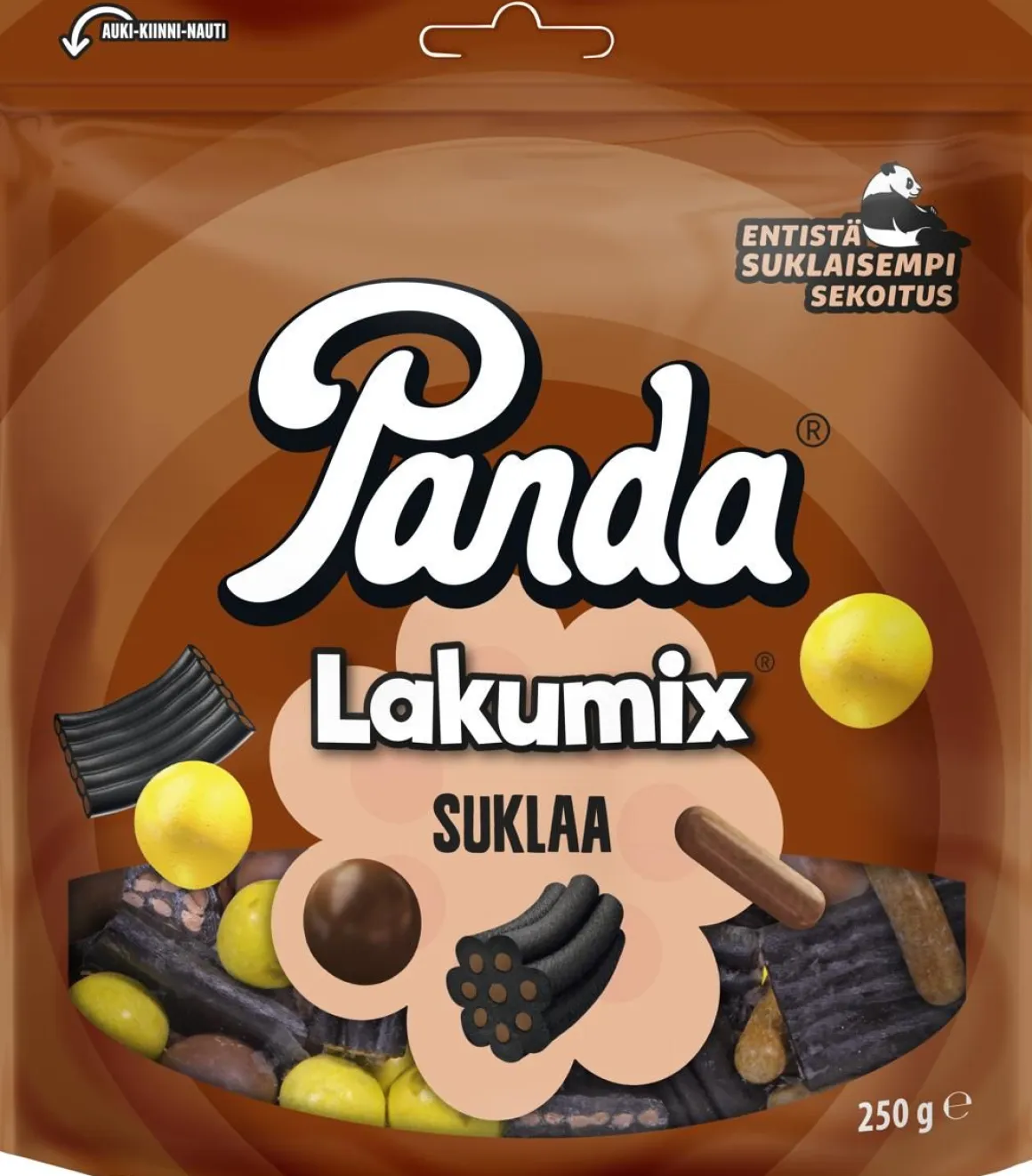PANDA LAKUMIX SUKLAA 250 G