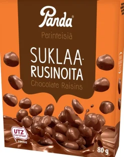 PANDA PERINTEISIÄ SUKLAARUSINOITA 80 G
