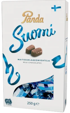 PANDA SUOMI JUHLAKONVEHTEJA 250 G