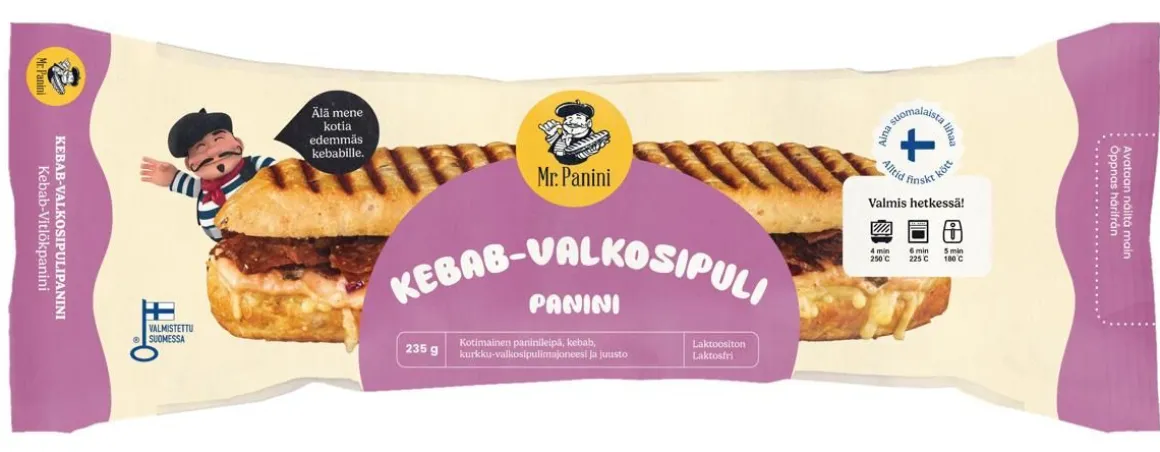 PANINI KEBAB-VALKOSIPULI 235 G