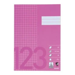 PAPERIPISTE KOULUVIHKO 04301 A5/20 7X7MM PINKKI