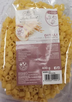 PASTA NATURA DITALI PASTA GLUTEENITON 400 G
