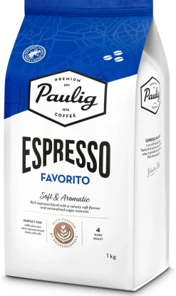 PAULIG ESPRESSO FAVORITO PAPUKAHVI 1 KG