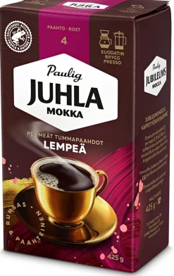 PAULIG JUHLA MOKKA LEMPEÄ KAHVI 425 G