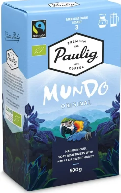 PAULIG MUNDO KAHVI LUOMU SJ REILU KAUPPA 500 G