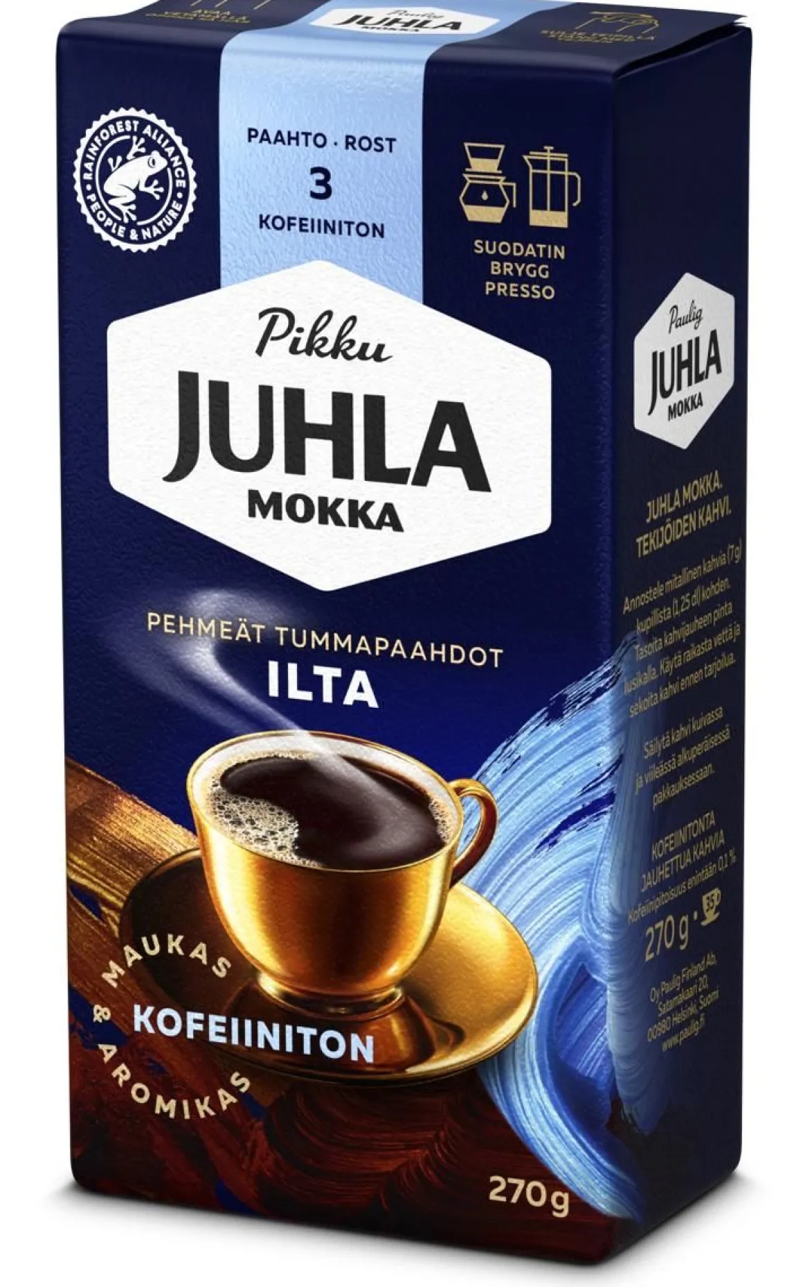 PAULIG JUHLA MOKKA ILTA KOFTON SJ 270 G