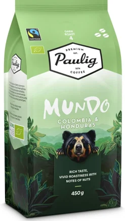 PAULIG MUNDO KOLUMBIA PAPU LUOMU 450 G