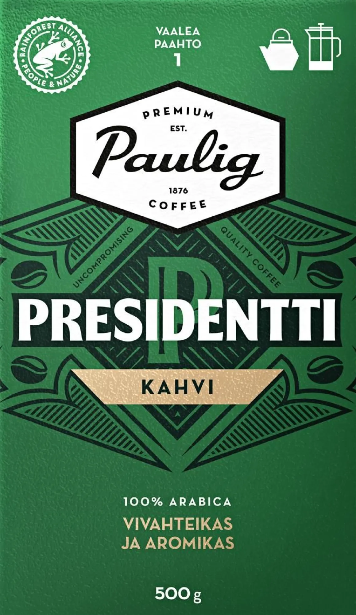 PAULIG PRESIDENTTI PANNU 500 G