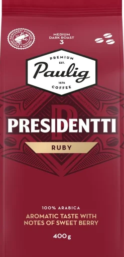 PAULIG PRESIDENTTI RYBY PAPUKAHVI 400 G