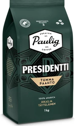 PAULIG PRESIDENTTI TUMMAPAAHTO PAPUKAHVI