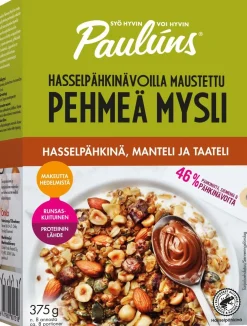 PAULÚNS HASSELPÄHKINÄ-MANTELI- TAATELI PEHMEÄ 375 G