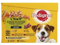 PEDIGREE ADULT KASTIKELAJ. 12X100G 1,2 KG