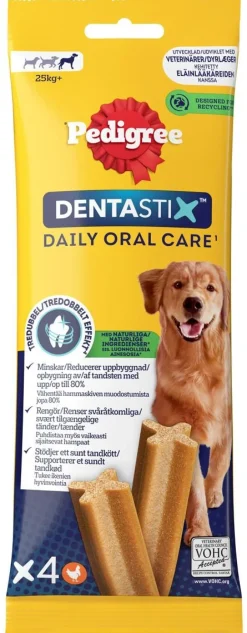 PEDIGREE DENTASTIX LARGE 4KPL  154 G
