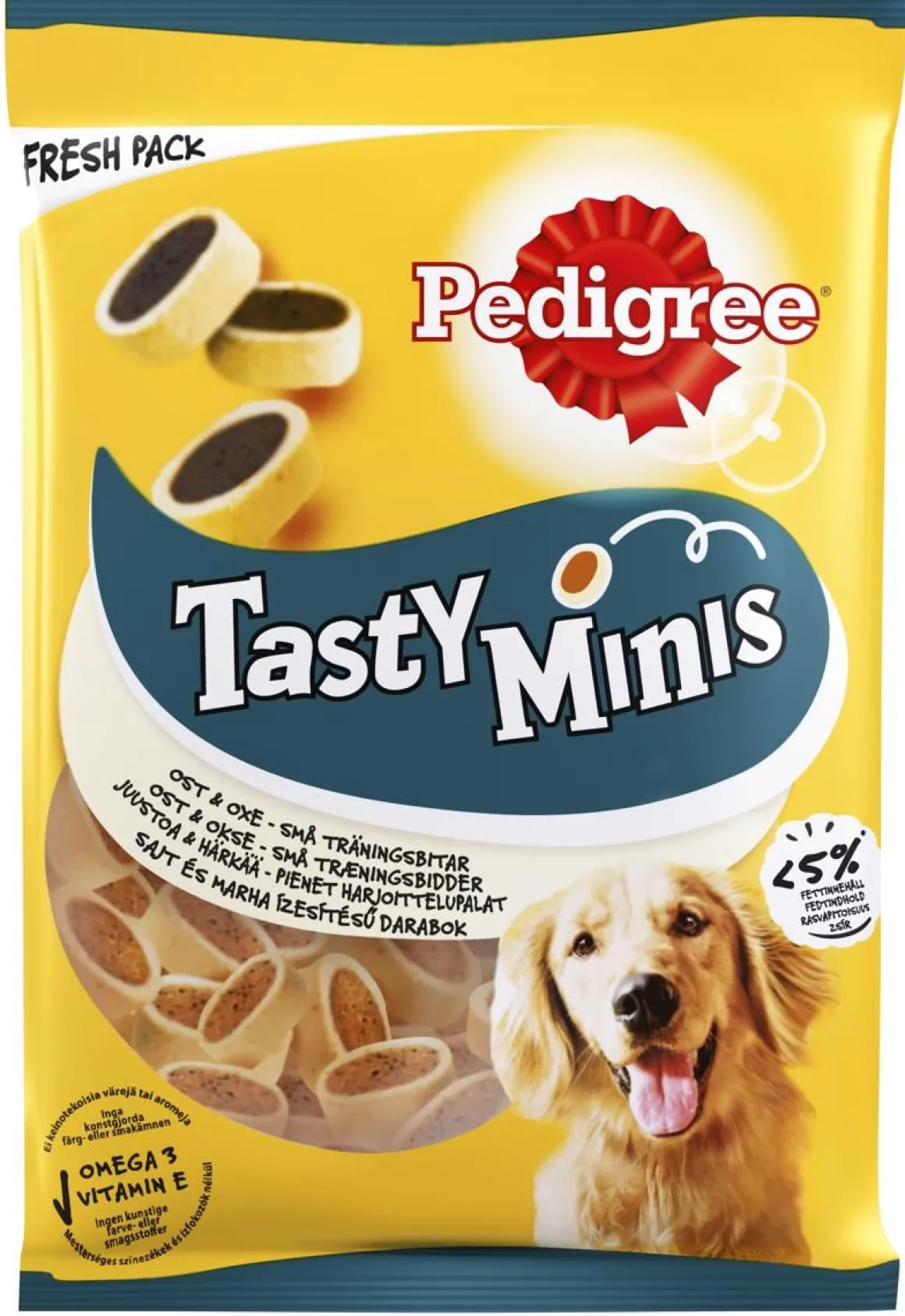 PEDIGREE TASTY MINIS CHEESY BITES 140 G