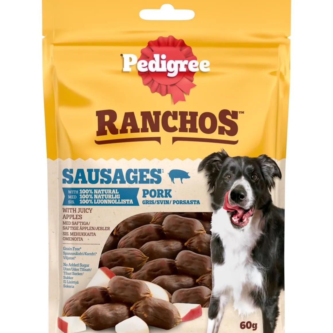 PEDIGREE RANCHOS SAUSAGE 60 G