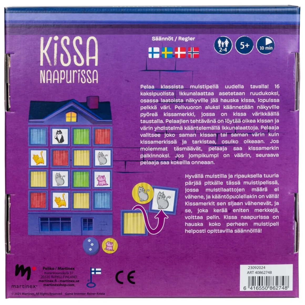 PELIKO KISSA NAAPURISSA