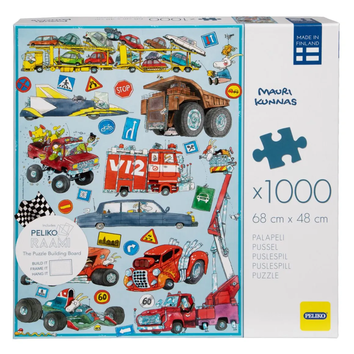 PELIKO KUNNAS 1000 HURJAN HAUSKAT AUTOT