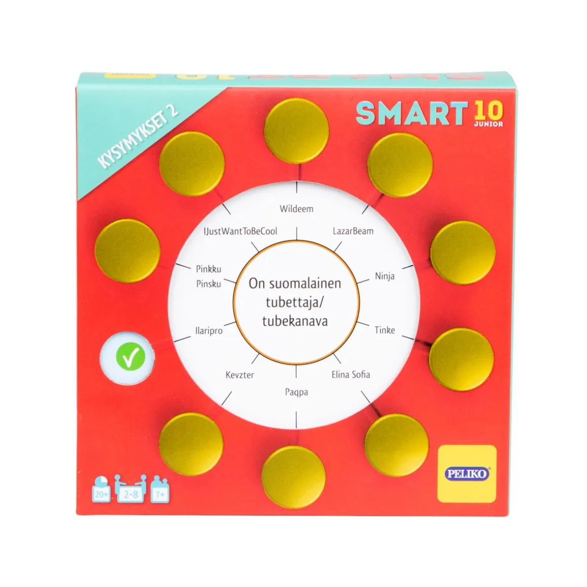 PELIKO SMART10 JR KYSYMYKSET 2 FI