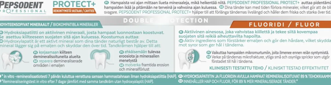 PEPSODENT HAMMASTAHNA PROFESSIONAL PROTECT+ANTI-CAVITY 75 ML