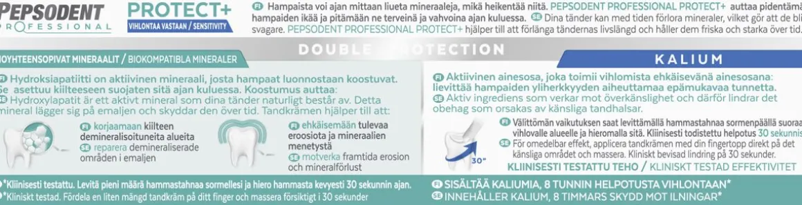 PEPSODENT HAMMASTAHNA PROFESSIONAL PROTECT+SENSITIVITY 75 ML
