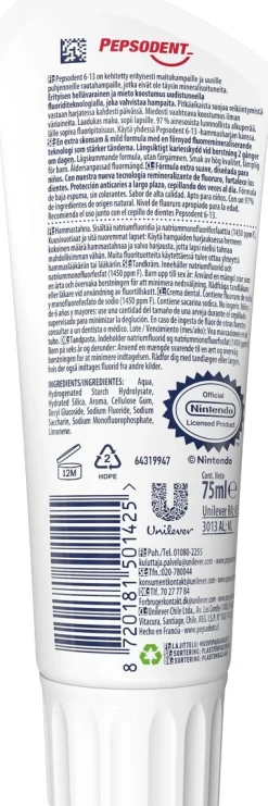 PEPSODENT JUNIOR MILD MINT HAMMASTAHNA 75 ML