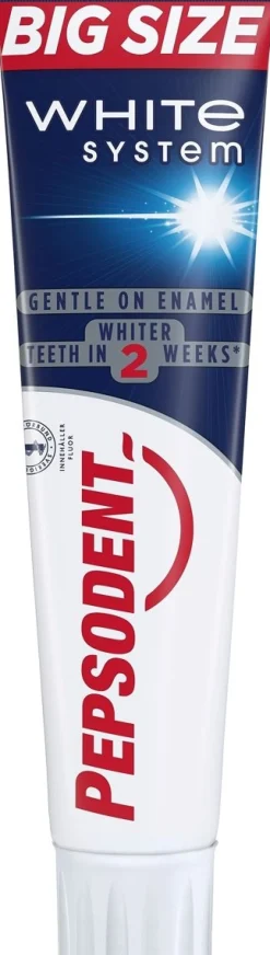 PEPSODENT WHITE SYSTEM PYSTYTUUBI 125 ML