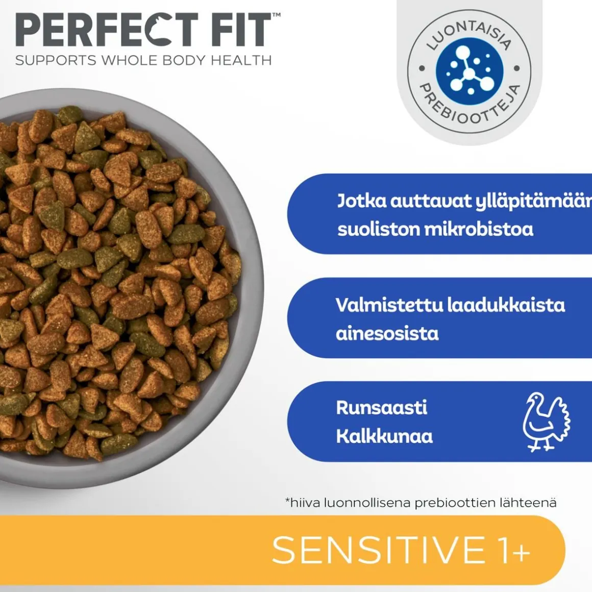 PERFECT FIT SENSITIVE KALKKUNAA 750 G