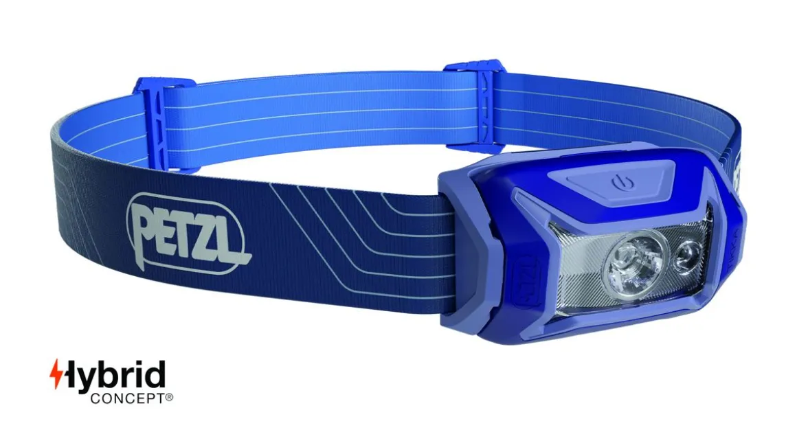 PETZL OTSALAMPPU TIKKA SININEN