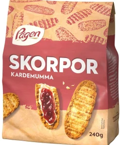 PÅGEN KARDEMUMMAKORPPU  240 G