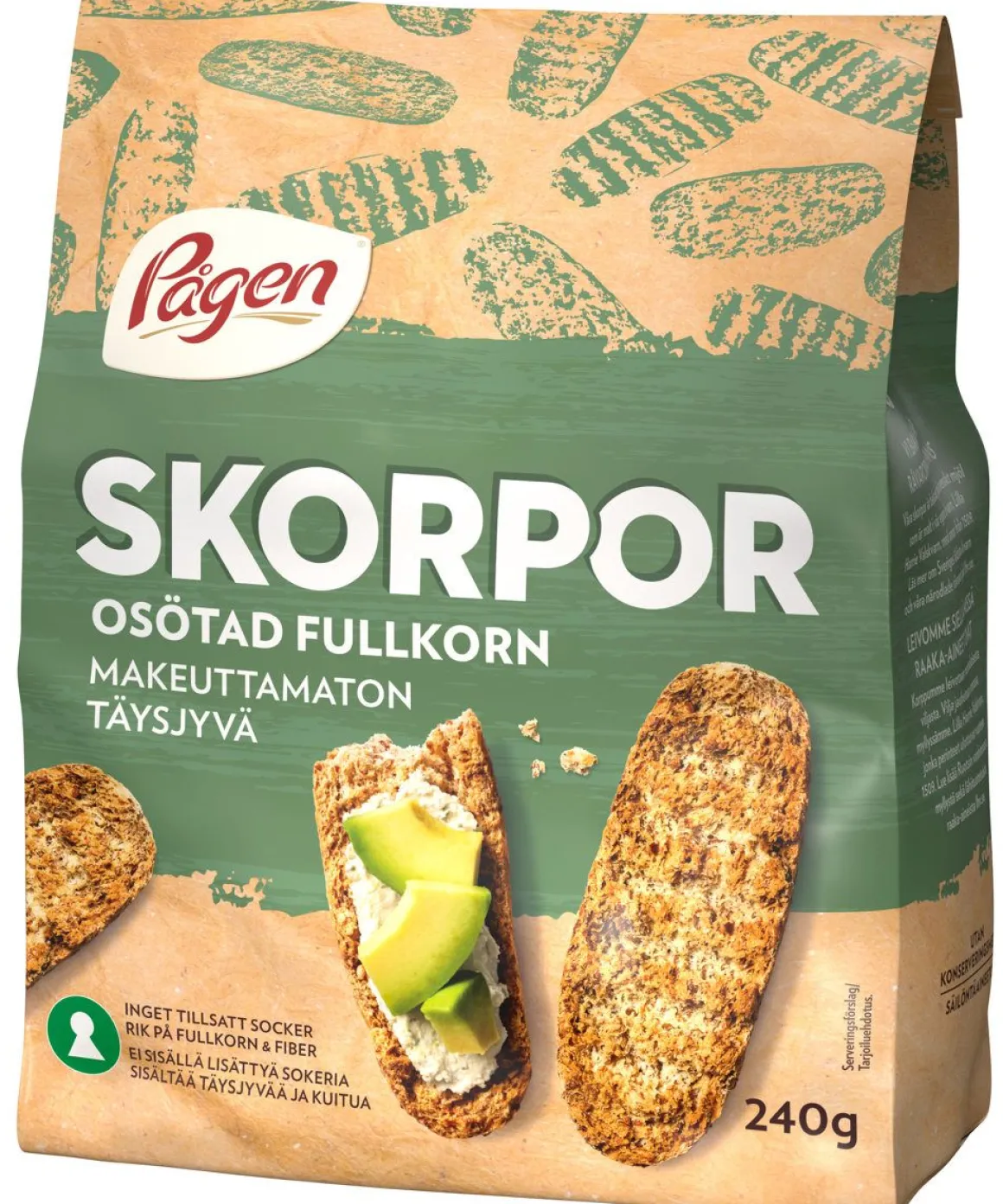 PÅGEN TÄYSJYVÄKORPPU 240 G
