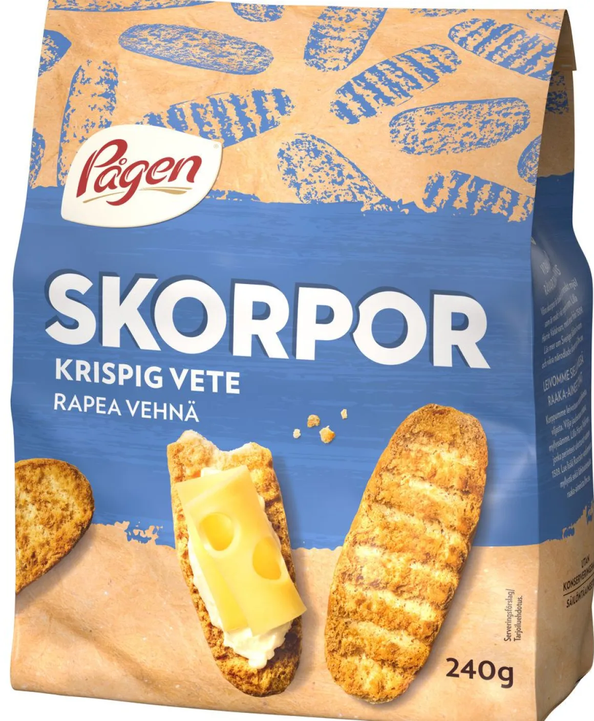 PÅGEN VEHNÄKORPPU 240 G