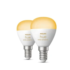 PHILIPS HUE ÄLYLAMPPU WHITE AMBIANCE 40W E14 2200-6500K 2 KPL