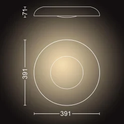 PHILIPS HUE STILL KATTOVALAISIN 39,1CM 2200-6500K