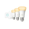 PHILIPS HUE WA ALOITUSPAKKAUS 8W A60 E27 3KPL 800L 2200-6500K