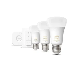 PHILIPS HUE WA ALOITUSPAKKAUS 8W A60 E27 3KPL 800L 2200-6500K