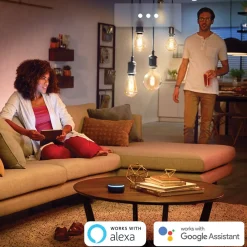 PHILIPS HUE WA ÄLYLAMPPU FILAMENT 7W A60 E27 550L 2200-4500K