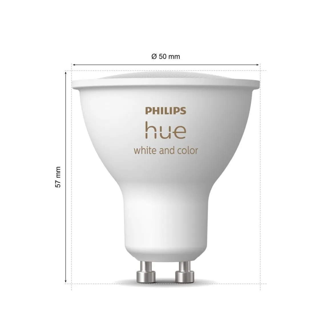PHILIPS HUE WCA ÄLYLAMPPU 4.3W GU10 230L 2000-6500K