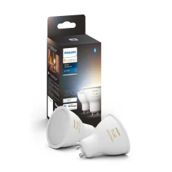 PHILIPS HUE WHITE AMBIANCE ÄLYLAMPPU 4.3W GU10 2KPL 250L 2200-