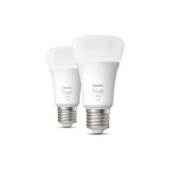 PHILIPS HUE WHITE ÄLYLAMPPU 9.5W A60 E27 2KPL 1055L 2700K